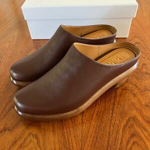 Beklina Low Sedia Clog Leather
